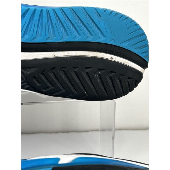 Asics Gel-Resolution 9 Sneakers Shoes Sz 13 Black White Blue 1041A330 Tennis main image 7